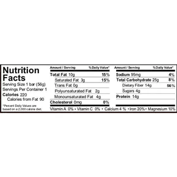 ALOHA Organic Protein Bar Chocolate Chip Cookie Dough