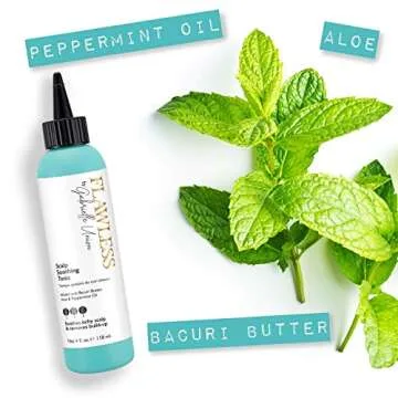 Flawless by Gabrielle Union Protective Hairstyles Gift Bundle - Scalp Soothing Tonic and Restoring Exotic Hair Oil