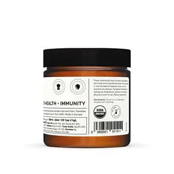 Erbology Organic Turkey Tail Mushroom Powder - Immune Support