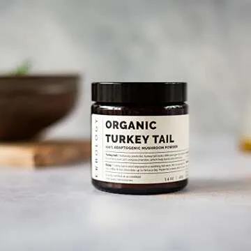 Erbology Organic Turkey Tail Mushroom Powder - Immune Support