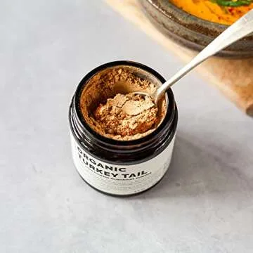 Erbology Organic Turkey Tail Mushroom Powder - Immune Support