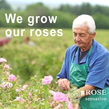 Rose Sensation Rose Water 100% Natural Anti-Aging Tonner for All Skin Types Wholesale Size of 16 Fl Oz / 500 ml