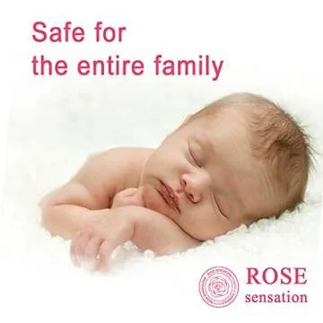 Rose Sensation Rose Water 100% Natural Anti-Aging Tonner for All Skin Types Wholesale Size of 16 Fl Oz / 500 ml