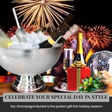 Glotime Premium Ice Bucket For Parties 12L Beverage Tub
