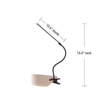 OttLite Clip-On LED Easel Lamp with Flexible Neck and LED Technology for Artists