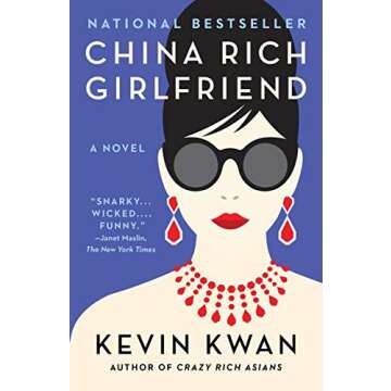Crazy rich asians and china rich girlfriend 2 books collection set by kevin kwan