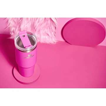 STANLEY Adventure 30oz Stainless Steel Quencher Travel Tumbler | Limited Edition (Ravishing Pink)
