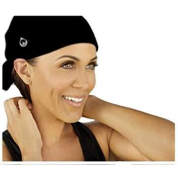 Save Your Do GymWrap - Triangle Sweat-Wicking Headband with Patented Edge Control Technology by Nicole Ari Parker,
