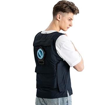 Personal Cooling Vest with Ice Water Circulation System