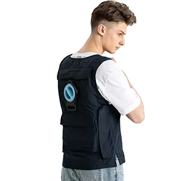 Personal Cooling Vest with Ice Water Circulation System