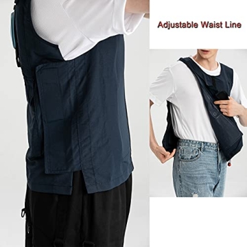 Personal Cooling Vest with Ice Water Circulation System