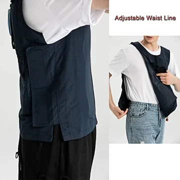 Personal Cooling Vest with Ice Water Circulation System
