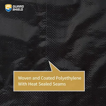 GUARD SHIELD 7mil Waterproof All-Purpose Black Tarp