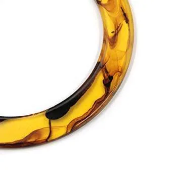 Stylish Resin Purse Handles for Handmade Bags - Pack of 4