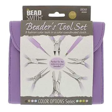 Beadsmith Fashion Color Pliers Set – 8 Jewelry Making Tools