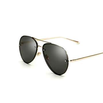 Xpectrum Aviator Sunglasses for Men and Women - UV400 Protection
