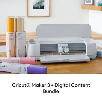Cricut Maker 3 Cutting Machine with Design Library Bundle