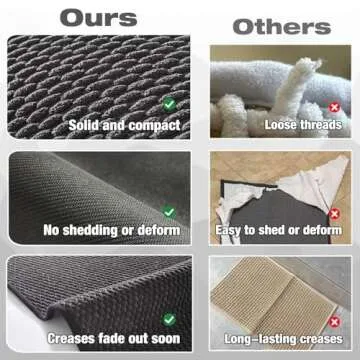 Bathroom Rugs Non Slip Washable, Super Absorbent Thin Bath Mat for Bathroom Small Quick Dry Low Pile Bathroom Rug, Dark Grey 16"x24"