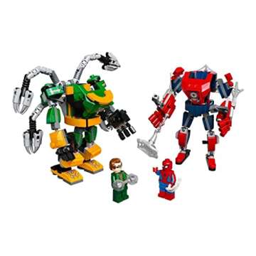 LEGO Marvel Spider-Man: Spider-Man & Doctor Octopus Mech Battle 76198 Building Toy (305 Pieces)