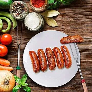 Marshmallow Roasting Sticks Set of 12 for Campfire Fun