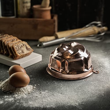 Hakart Handcrafted 5 Inch Copper Cake Mold for Bakers