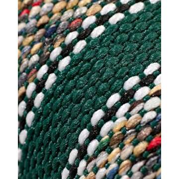 West Coast Auto Car Seat Covers, Baja Saddle Blanket Car Accessories, Universal Fits Ford, Chevrolet, Dodge, Bench Seats, and Full Size Pickup Trucks (Green)