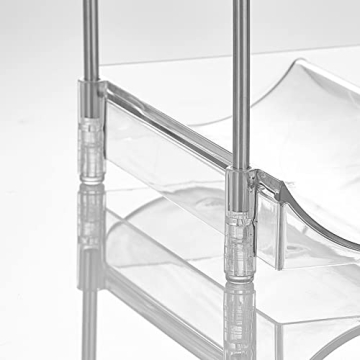 Nate Home 6-Bottle Water and Wine Organizer for Kitchen