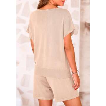 PRETTYGARDEN 2 Piece Summer Lounge Set for Women