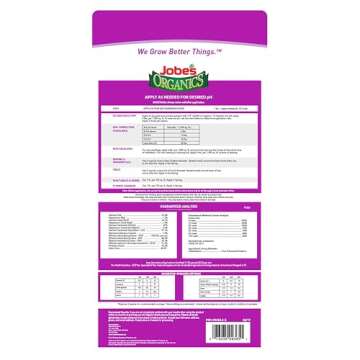 Jobe's Organics Garden Lime, Lime Powder Soil Amendment for Lawns, Plants, and Gardens, 6 lbs Bag