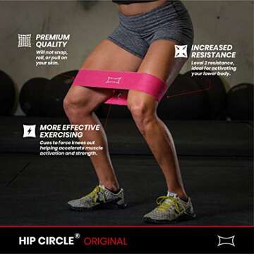 Mark Bell Sling Shot Hip Circle Resistance Bands for Fitness