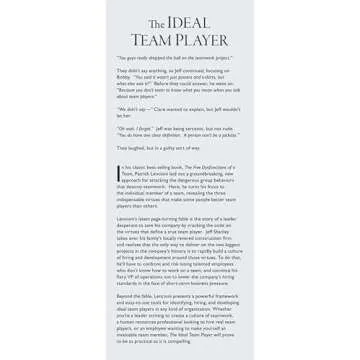 The Ideal Team Player: How to Recognize and Cultivate The Three Essential Virtues (J-B Lencioni Series)