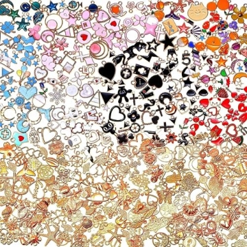 400 Assorted Charms for Jewelry Making Set Online