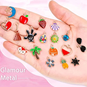 400 Assorted Charms for Jewelry Making Set Online