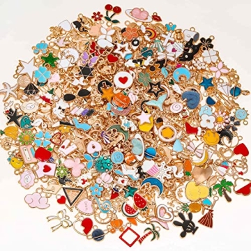 400 Assorted Charms for Jewelry Making Set Online