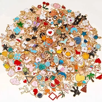 400 Assorted Charms for Jewelry Making Set Online