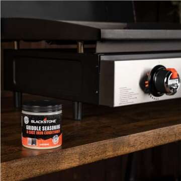 Blackstone 4114 Griddle Seasoning and Cast Iron Conditioner, 6.5 Ounce