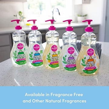 Dapple Baby Bottle Soap - Gentle, Safe, and Effective Cleaner