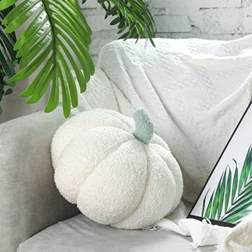 Queekay 2 Pcs Pumpkin Pillow Set for Home Decoration