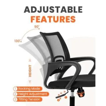 NEO CHAIR Sky Blue Ergonomic Office Chair for Comfort