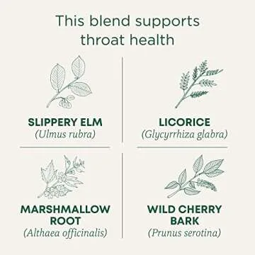 Traditional Medicinals Tea, Organic Throat Coat, Supports Throat Health, 16 Tea Bags