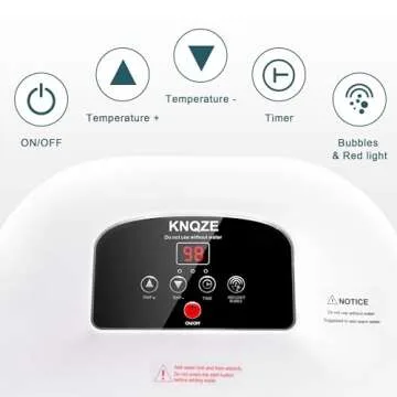 Foot Spa with Heat, Massage, and Jets for Relaxation