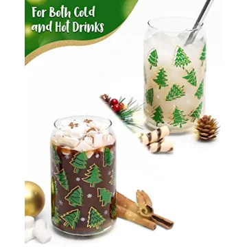 Nefelibata Christmas Cup with Bamboo Lid & Straw