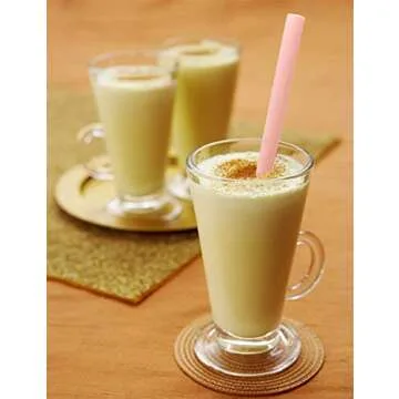 Reusable Silicone Straws Set of 6 BPA Free for Smoothies