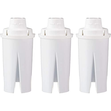 Amazon Basics Replacement Water Filters for Brita Pitchers – 3-Pack