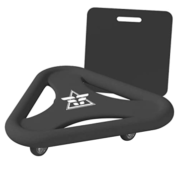 Ab Roller Wheel with Knee Mat, Suertree Core Workout Equipment, Multiple Training Methods, Exercise ...