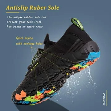 WateLves Quick-Dry Water Shoes for Beach and Swim