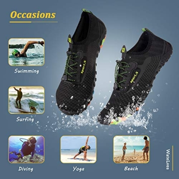 WateLves Quick-Dry Water Shoes for Beach and Swim