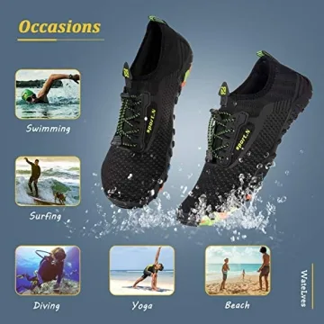 WateLves Quick-Dry Water Shoes for Beach and Swim