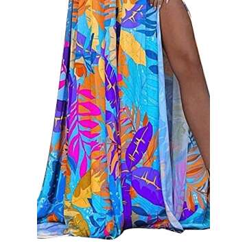 Vakkest Women's Sexy Bohemian Summer Maxi Dress