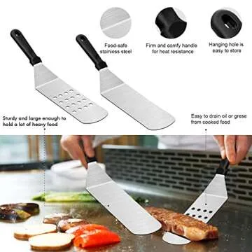 Griddle Accessories for Blackstone 32-Pcs Set for Grilling